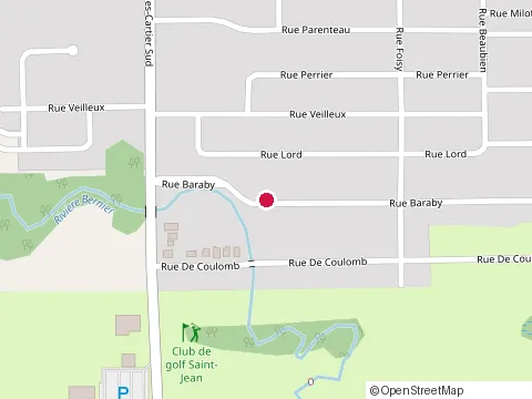 Location of Marc A. Rosa Construction at 71 Rue Baraby, Saint-Jean-sur-Richelieu