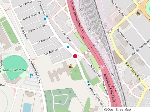 Location of Marc Laroche at 1151 chemin des Petites Terres, Trois-Rivières