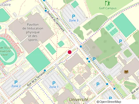 Location of Marc Thomassin Inc at 74 de la Terrasse, Québec