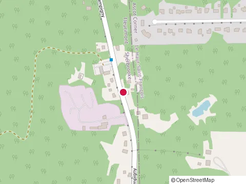 Location of Marcel Bergeron Construction at 2865 chemin Alfred-Champigny, Sherbrooke