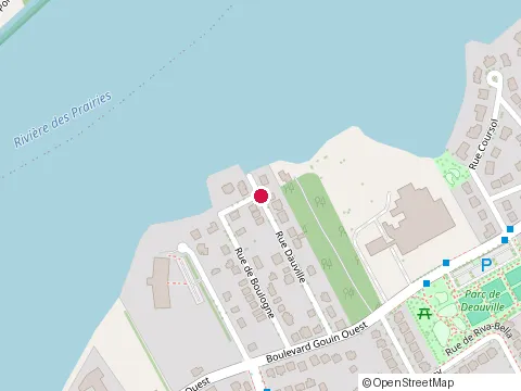 Location of Marcel Bibeau Excavation Inc at 5090 Rue Dauville, Pierrefonds