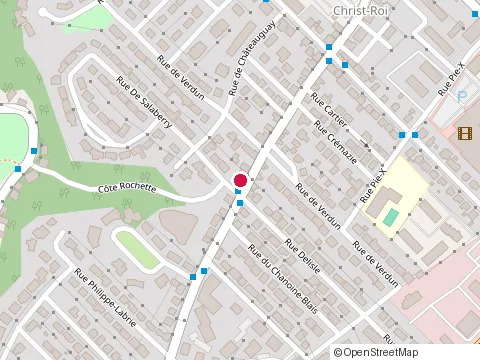 Location of Marcel Nault Peintre Inc at 5297  Rue Saint-Georges, Lévis