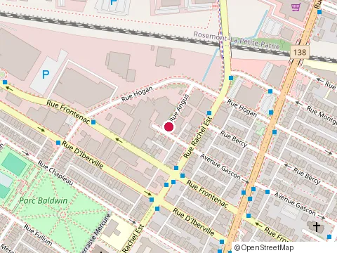 Location of Marcha Construction at 2700 Rue Angus, Montréal