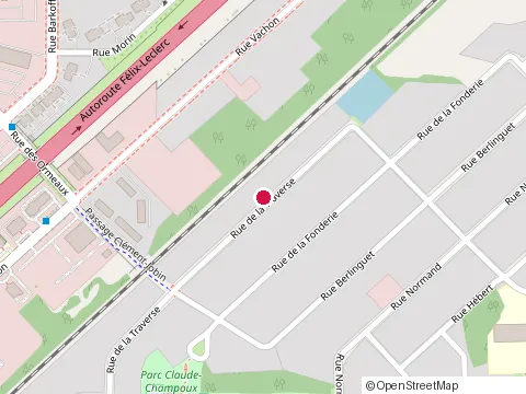 Location of Marchand at 166 Rue de la Traverse, Trois-Rivières