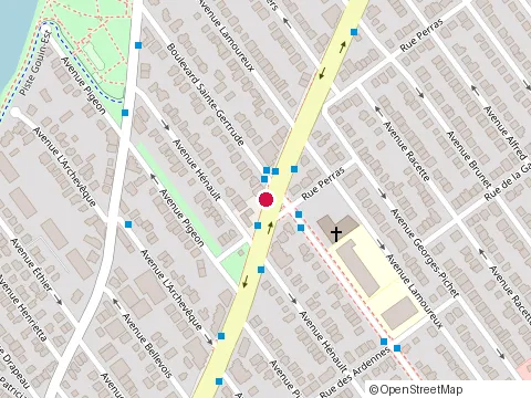Location of Marché & Restaurant Irma at 4985 Bd Léger, Montréal-Nord