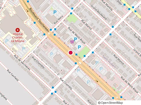 Location of Marché Ariya at 3207 Taschereau Blvd, Greenfield Park