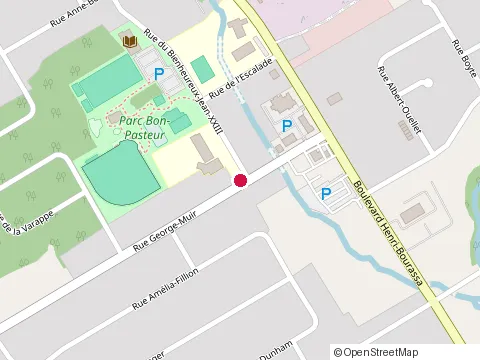 Emplacement de Marché Bon Pasteur au 70 Rue George-Muir, Québec