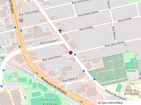 Location of Marche Bresil at 729 Rue Saint-Pierre, Chambly
