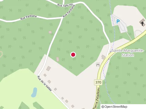 Location of Marché de la Gare at 1600 Chem. Pierre Péladeau, Sainte-Adèle