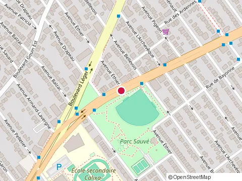 Location of Marche Emmanuelle at 4683 Henri-Bourassa E, Montreal-Nord