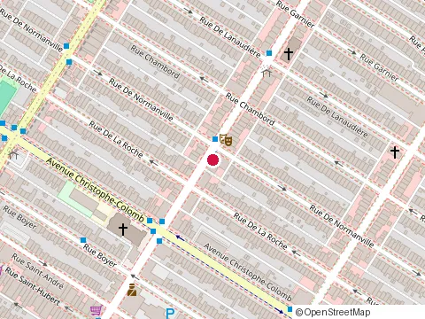 Location of Marché Lima Limon at 1220 Rue Bélanger, Montréal