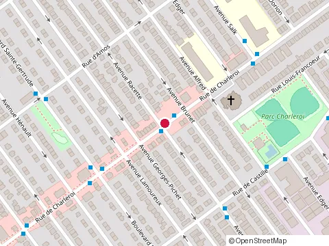 Location of Marche Mevlana at 5106 de Charleroi, Montreal-Nord