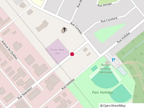 Location of Marché Napoléon Inc at 185 Rue Napoléon, Sept-Îles