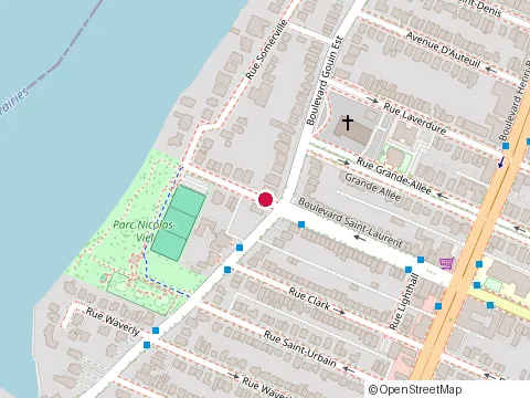 Location of Marie Eve Landry Acupuncteure at 10925 boulevard Saint-Laurent, Montréal