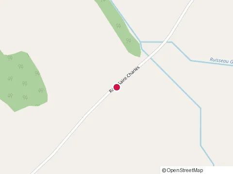 Location of Marie-Laurence Morin at 27 Rang Saint-Charles, Mercier