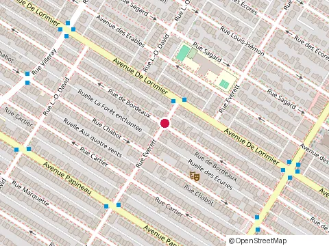 Location of Marie-Louise Frenette Services Comptables at 1975 Rue Everett, Montréal