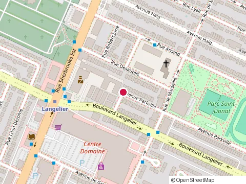 Location of Marielle Ethier at 3090 avenue Parkville, Montréal