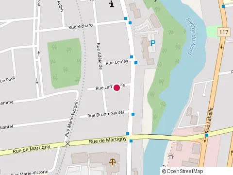 Location of Mario Bertrand at 518 Rue Laviolette, Saint-Jérôme