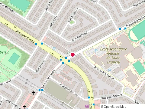 Location of Mario Dilembo at 5197 boulevard Robert, Saint-Léonard