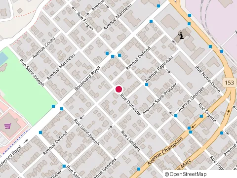 Location of Mario Doucet, Monsieur Tupperware at 2-1282 Rue Dufresne, Shawinigan