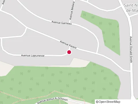 Location of Mario Duchaine Peintre at 10 avenue Lajeunesse, Baie-Comeau