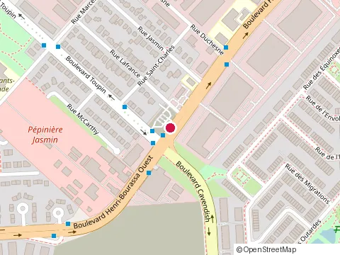 Location of Mario’S Pizza at 6245 Henri Bourassa Blvd W, Saint-Laurent