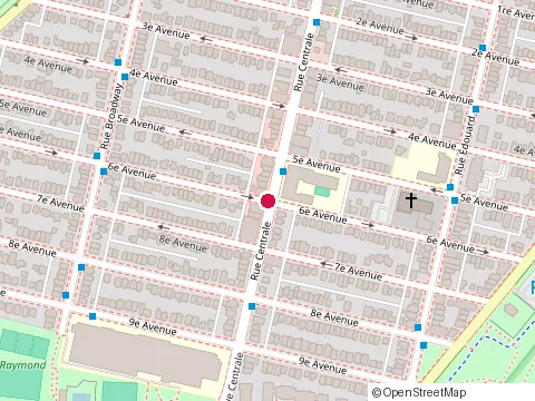 Location of Maritime at 7697 Rue Centrale # A, LaSalle