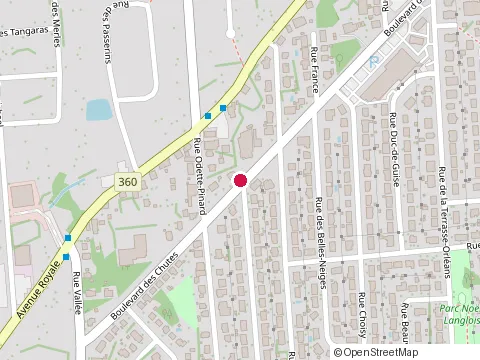 Location of Markev Entreprise at 970 Bd des Chutes, Québec