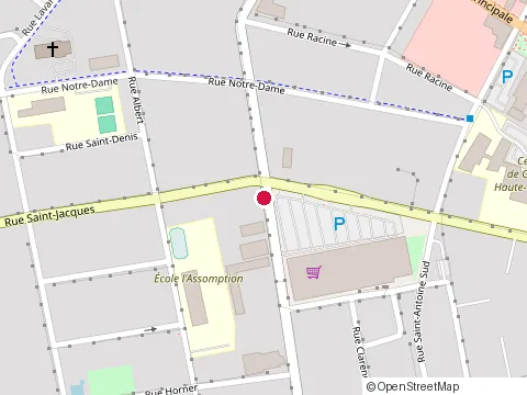 Location of Marmiton Service de Traiteur Inc (le) at 166 Rue Saint-Charles S, Granby