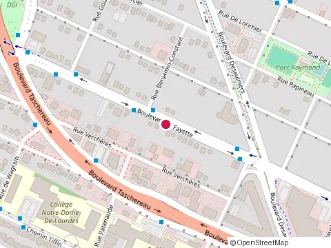 Location of Marsolais Richard at 760 Boulevard la Fayette, Longueuil