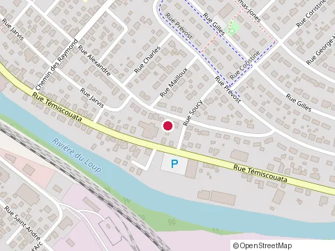 Location of Martin Daniel at 160 Rue Temiscouata, Rivière-du-Loup