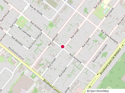 Location of Martin Lambert at 2790 Rue Dumaine, Drummondville