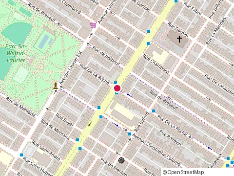Location of Martin, Gary at 4805 Rue de la Roche, Montréal