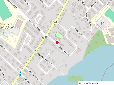 Location of Martine Francoeur Inc. at 126 terrasse Cadieux, Rosemère