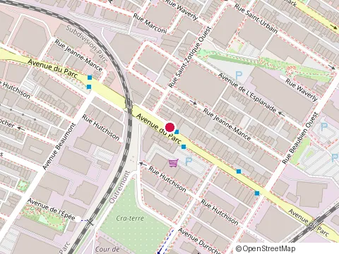 Location of Martine Gougeon at 6800 Park Ave, Montréal