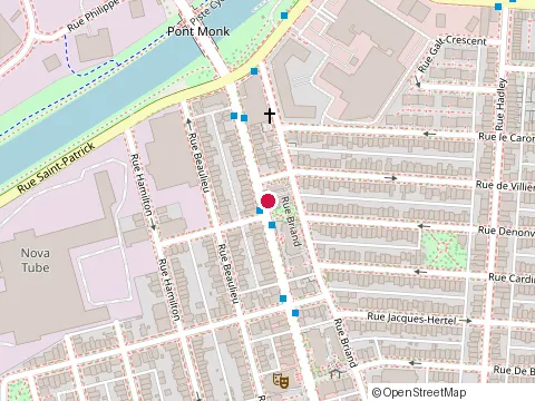 Location of Massage Center at 7761 Rue Dufresne, Montréal