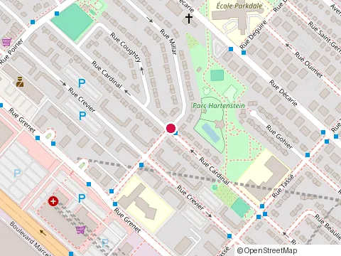 Location of Massage Conscience Santé Francois at Rue Cardinal Saint-Laurent 1714, Saint-Laurent