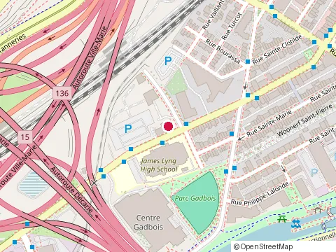Location of Massage Montreal Centre at 680 Courcelle St, Montréal