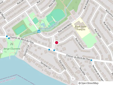 Location of Massage Therapy Relax Mass at 495 Rue Ouellette, Laval
