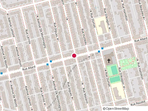 Location of Massagefang at 3057 Rue Allard, Montréal