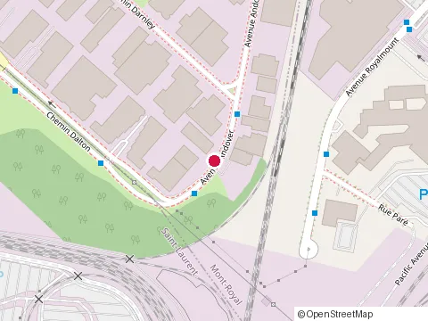 Location of Masscon Construction at 5900 avenue Andover, Mont-Royal