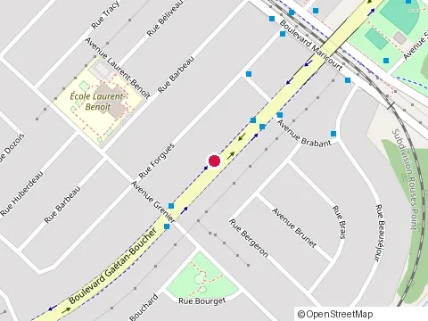 Location of Masso Mobile at 4210 Boulevard Gaétan-Boucher, Saint-Hubert