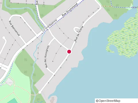 Location of Masso Santé l'Oiseau Vie - Michel Lacoste at 17 Rue Quévillon, Granby