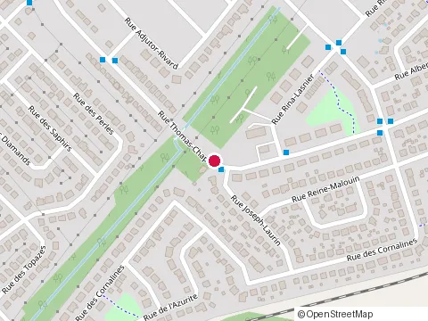Location of Massothérapie Anick Morin at 79 Rue Thomas-Chapais, Lévis
