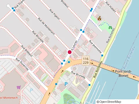 Location of Massothérapie Annabelle Moreau at 706 Rue Laurier, Beloeil