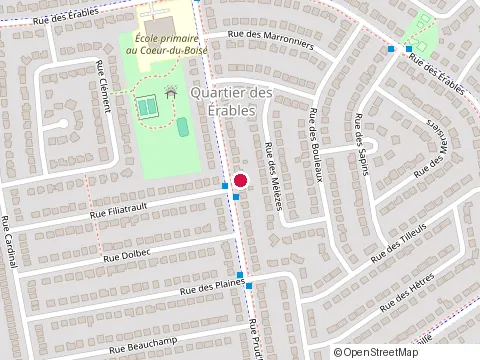 Location of Massothérapie Josée Champagne at 876 Rue Prud'Homme, Saint-Eustache