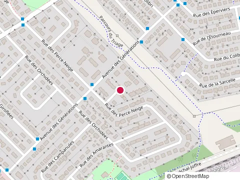 Location of Massothérapie Lydia Schoeffel at 6376 Rue des Fleurs-de-Mai, Lévis