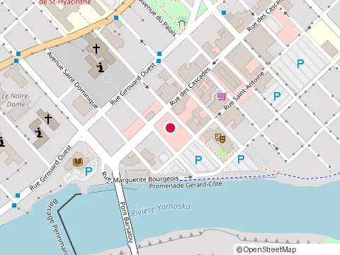 Location of Massothérapie Pierre-Alexandre Bessette at 460 avenue Saint-Joseph, Saint-Hyacinthe