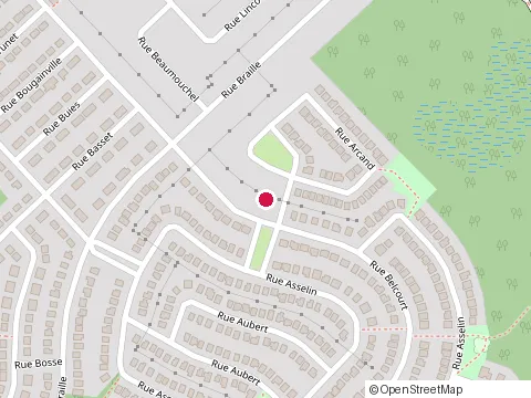 Location of Massothérapie Roxanne Degarie at 3699 Rue Arcand, Longueuil