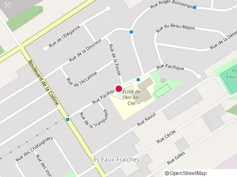 Location of Masterking Construction at 573 Rue Pacifique, Québec